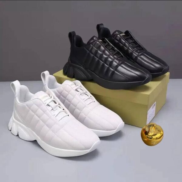 Burberry Quilted Leather Sneakers | Luxury British Footwear