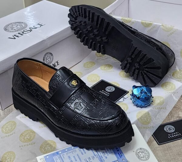 Versace Loafers | Italian Luxury & Bold Sophistication