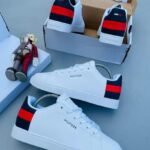 Tommy Hilfiger Signature Stripe Leather Sneakers