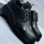 Off-White Matte Leather