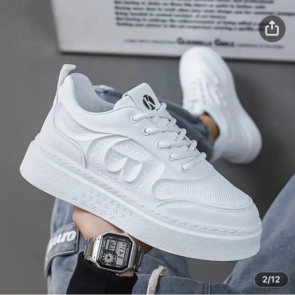 Gucci-Style White Embossed Gucci-Style White Embossed