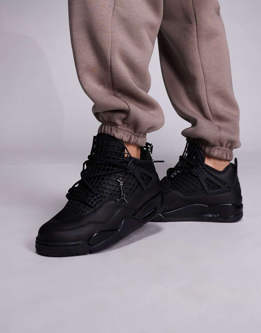 Air Jordan 4 Retro "Black Cat" (2020) - Stealth and Style