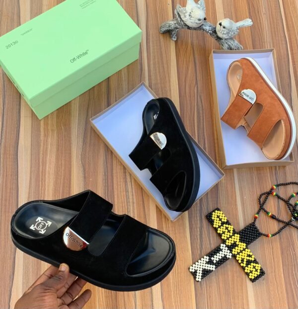 Off-White Virgil Abloh Logo-Strap Espadrille Sandals