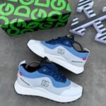 Dolce & Gabbana Blue Luxury Logo Sneakers