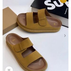 ZARA Men's Platform Comfort Sandal: Dual Strap Style