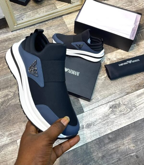 Emporio Armani Luxury Slip-On Sneakers: Effortless Italian Style Emporio Armani Luxury Slip-On Sneakers: Effortless Italian Style