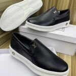 Louis Vuitton LV Pacific Loafer in Black Grained Calf Leather