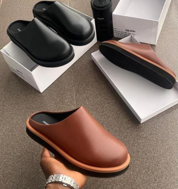 JW Anderson Men’s Mule Loafers (Half Shoes) – Black & Brown
