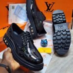 Black Patent Leather Derby Shoes